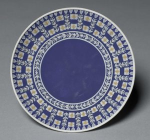 Wedgwood Fabrikası tarafından yapılan daire tabağı, c.1784 by English School