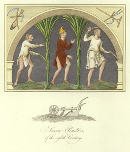 8. yüzyılın Sakson rustikleri by English School