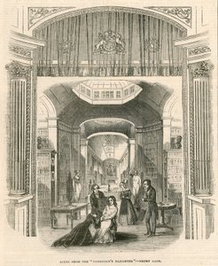 The Patricians Daughter oyunundan bir sahne, Drury Lane Tiyatrosu, Londra by English School
