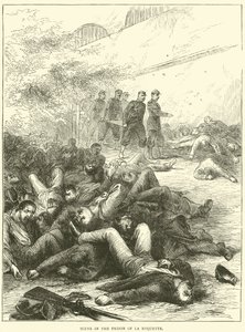 La Roquette Hapishanesindeki Sahne, 1871 by English School