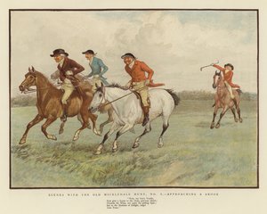 Eski Mickledale Hunt ile sahneler