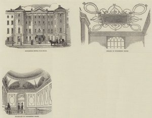 Schomberg Evi, Pall Alışveriş Merkezi (gravür) by English School