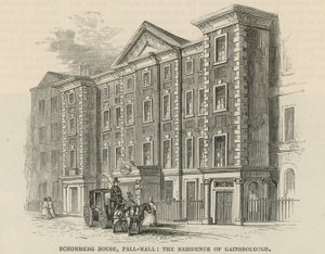 Schomberg House, Pall Mall, Londra, Thomas Gainsborough