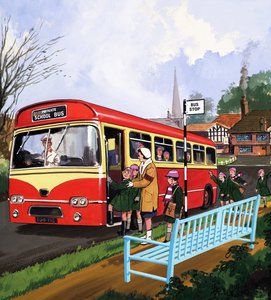 Okul otobüsü şoförü by English School