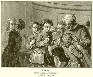 Okul. Erken Onsekizinci Yüzyıl by English School