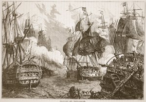 Trincomalee açıklarında deniz savaşı, James Grant tarafından yazılan Cassells Illustrated History of India