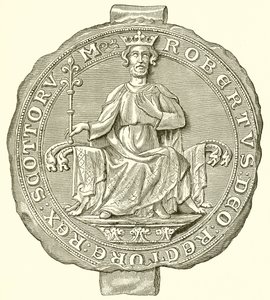 İskoç Kralı Robert Bruce'un Mührü by English School