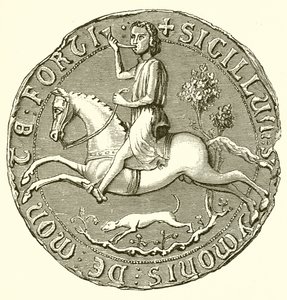 Simon de Montfort'un Mührü by English School