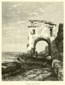 Savona yakınlarındaki deniz kıyısı by English School