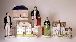 Başlıklı Staffordshire Figürlerinin Seçimi: Stanfield Hall; Potas Çiftliği; Palmer