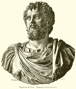 Septimius Severus. (Louvre Müzesi) by English School