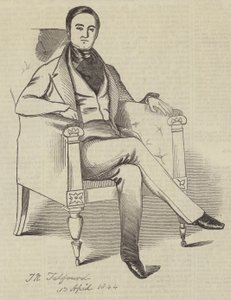 Serjeant Talfourd (gravür) by English School