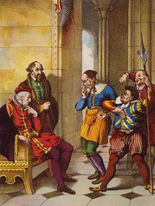 Shakespeare: Measure for Measure (chromolitho) by English School