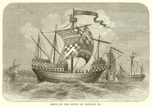 Edward IV Saltanatının Gemisi by English School