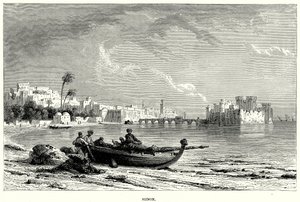 Sidon (gravür) by English School