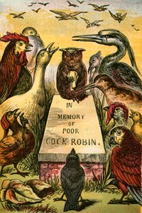 Zavallı Cock Robin için iç çekiyor ve hıçkıra hıçkıra ağlıyor by English School