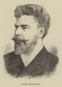 Sinyor Mierzwinski (gravür) by English School