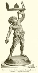 Silenus. (Pompeii. Napoli Müzesi