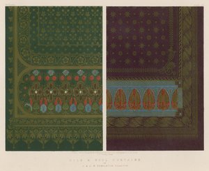 İpek ve Yün Perdeler, J and JS Templeton, Glasgow by English School