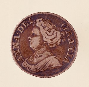 Gümüş İngiliz Groschen, Kraliçe Anne Stuart
