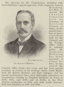 Sir Augustus Hemming (gravür) by English School