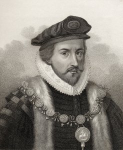Sir Christopher Hatton, Bocquet tarafından kazınmış, 