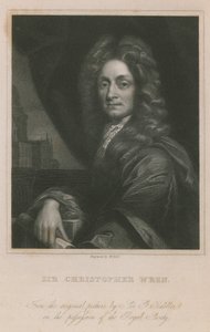 Sör Christopher Wren by English School