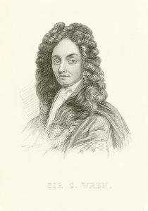 Sör Christopher Wren by English School