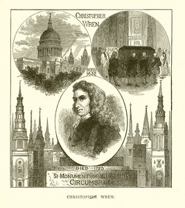Sör Christopher Wren by English School