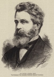 Sir Daniel Cooper, Baronet (gravür) by English School