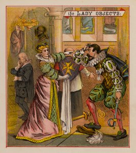 Sir Francis Drake ve Goblinleri (renkli taş) by English School