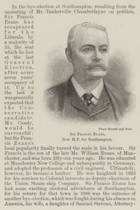 Sir Francis Evans, Southampton