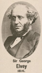 Sir George Elvey (gravür) by English School