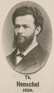 Sir George Henschel (gravür) by English School