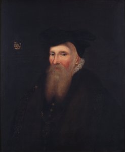 Sir Gilbert Dethick, Garter Silah Kralı by English School
