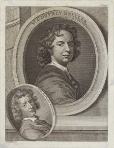 Sör Godfrey Kneller ve John Zackary Kneller by English School