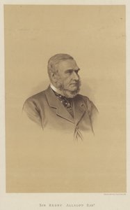 Sir Henry Allsopp, Baronet (lito) by English School