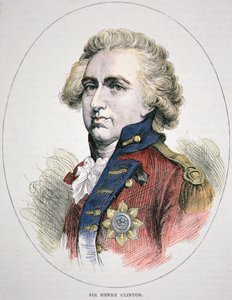 Sir Henry Clinton (renkli taş) by English School