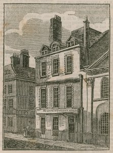 Sir Isaac Newtons Evi, St Martins Caddesi, Leicester Square Londra by English School