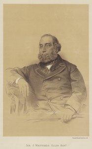 Sir J Whittaker Ellis, Baronet (taş) by English School