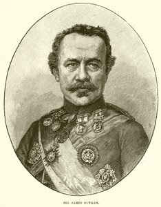 Sör James Outram by English School