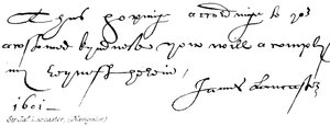 Sir Jas Lancaster, (Navigatör) by English School