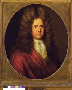 Sir John Gascoigne, 5 Baronet (1661-1728) (tuval üzerine yağlı boya) by English School