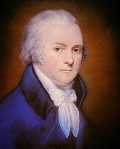 Sir John Johnson (kağıt üzerinde pastel) by English School