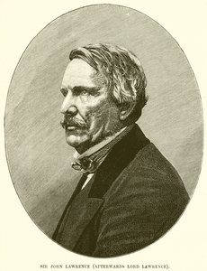 Sir John Lawrence (Sonra Lord Lawrence) by English School