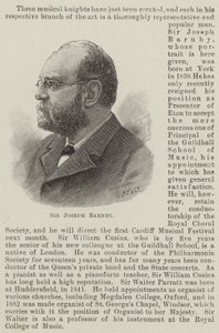 Sir Joseph Barnby (gravür) by English School