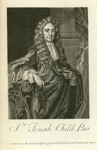 Sir Josiah Çocuk by English School