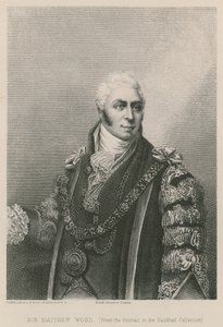 Sir Matthew Wood, Londra Belediye Başkanı, 1809 by English School