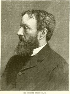Sir Michael Hicks-Plaj by English School