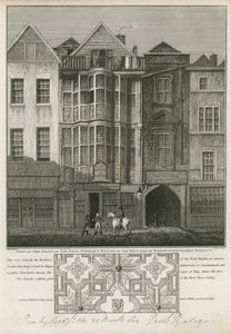 Sir Paul Pindars evi Bishopsgate by English School
